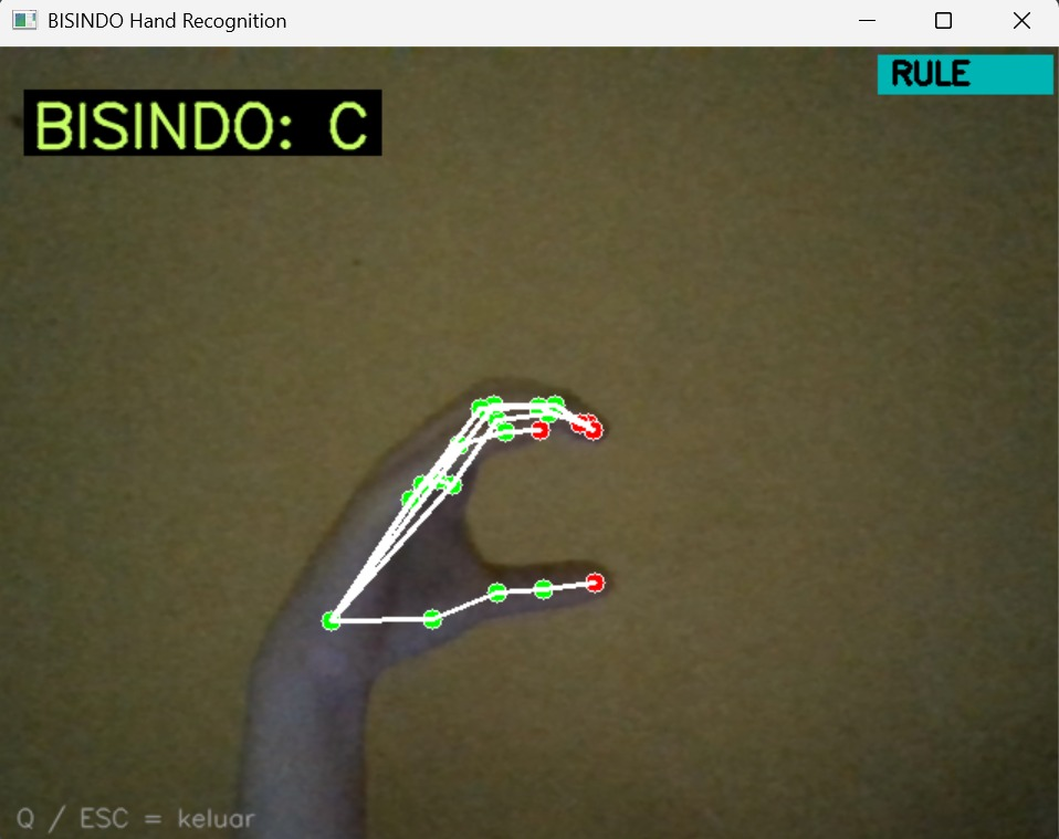 Gestura | BISINDO Hand Sign Recognition preview screenshot 2